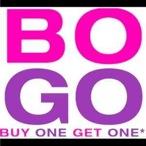 BOGO BUY ONE GET ONE FREE